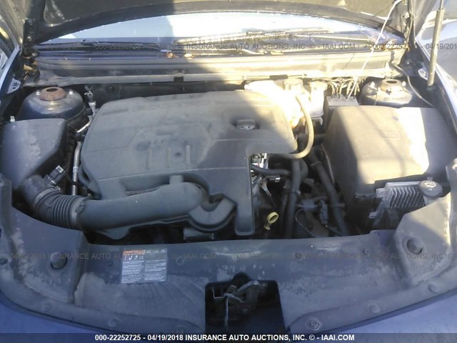 1G1ZB5E10BF117795 - 2011 CHEVROLET MALIBU LS Mavi foto 10