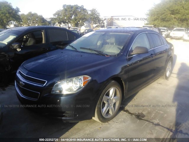 1G1ZB5E10BF117795 - 2011 CHEVROLET MALIBU LS Mavi foto 2