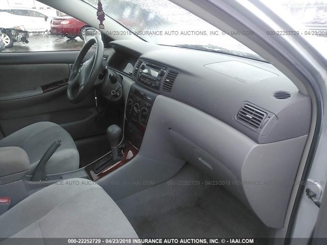 1NXBR32E07Z924686 - 2007 TOYOTA COROLLA CE/LE/S SILVER photo 5