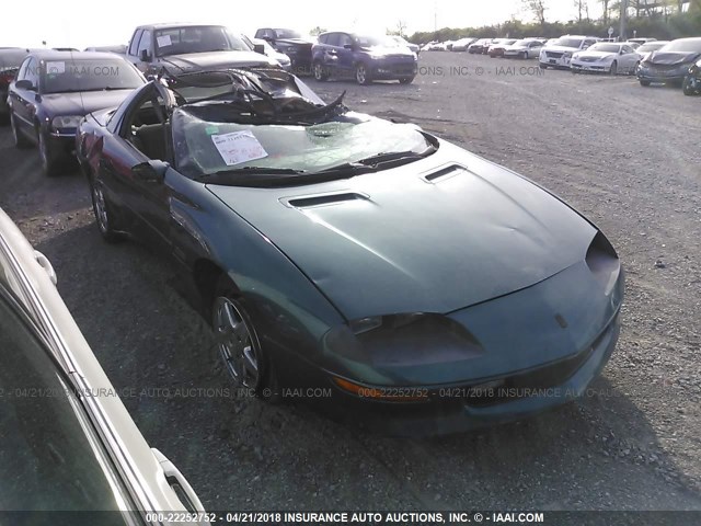 2G1FP22PXV2106952 - 1997 CHEVROLET CAMARO Z28 TEAL photo 1