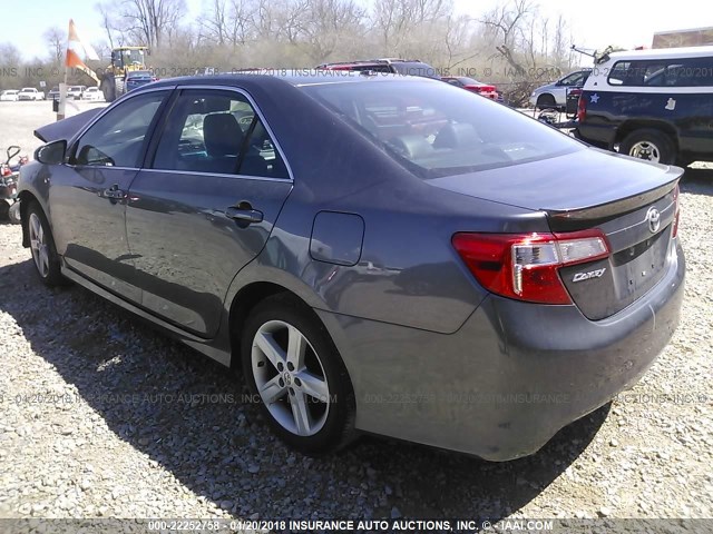 4T1BF1FK9DU710417 - 2013 TOYOTA CAMRY L/SE/LE/XLE 黑色 照片 3