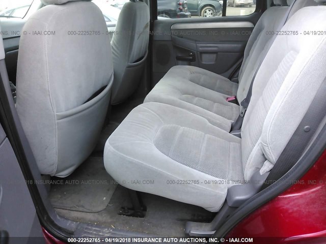1FMZU73K14UB81637 - 2004 FORD EXPLORER XLT/XLT SPORT/NBX RED photo 8