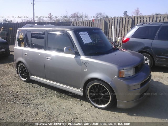 JTLKT334740150584 - 2004 TOYOTA SCION XB ნაცრისფერი ფოტო 1