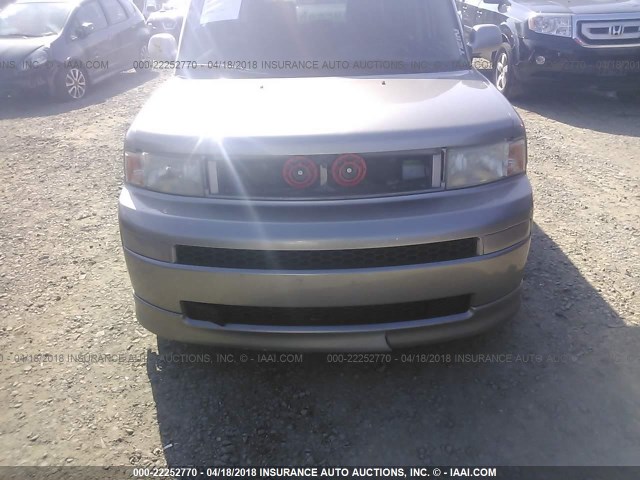 JTLKT334740150584 - 2004 TOYOTA SCION XB ნაცრისფერი ფოტო 6