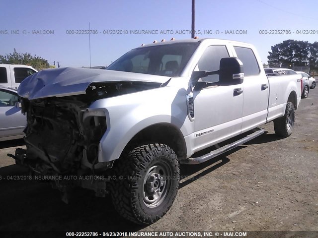1FT7W2BT0HEC66682 - 2017 FORD F250 SUPER DUTY GRAY photo 2