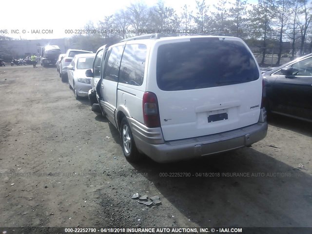 1GMDX03E62D223297 - 2002 PONTIAC MONTANA WHITE photo 3