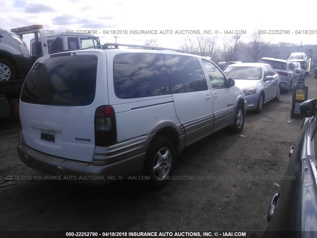 1GMDX03E62D223297 - 2002 PONTIAC MONTANA WHITE photo 4