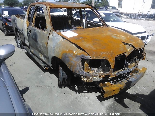 5TBRU34106S479535 - 2006 TOYOTA TUNDRA ACCESS CAB SR5 GRAY photo 1