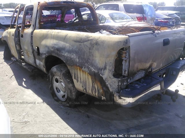 5TBRU34106S479535 - 2006 TOYOTA TUNDRA ACCESS CAB SR5 GRAY photo 3