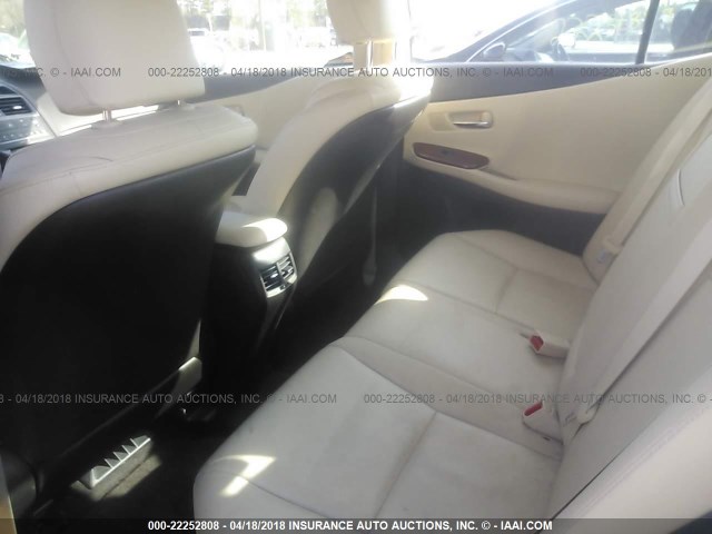 JTHBB1BA3A2021444 - 2010 LEXUS HS 250H SILVER photo 8