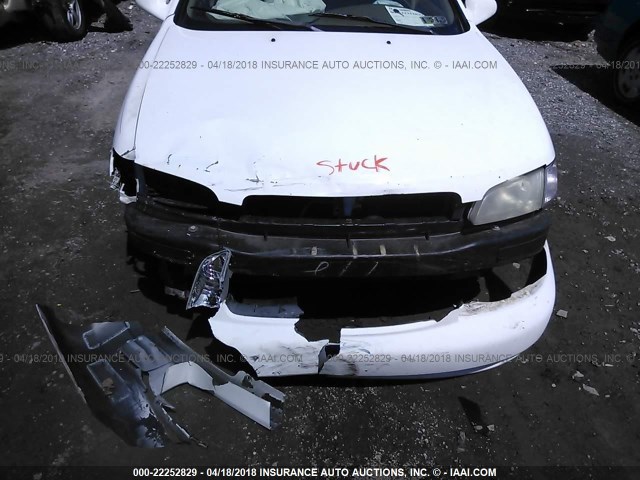 1N4DL01D6WC196999 - 1998 NISSAN ALTIMA XE/GXE/SE/GLE WHITE photo 6