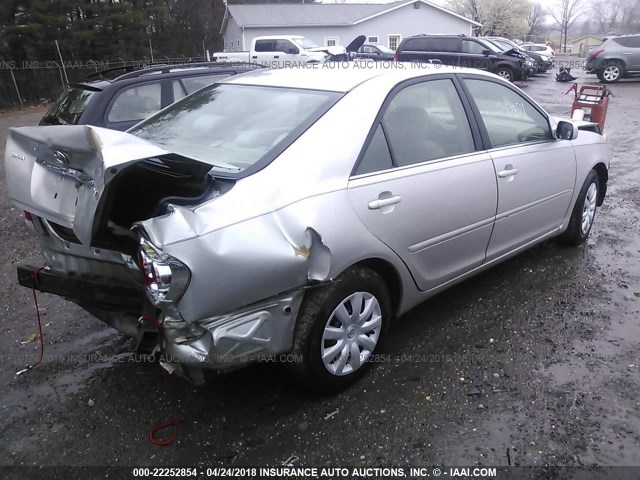 4T1BE32K66U157801 - 2006 TOYOTA CAMRY LE/XLE/SE SILVER photo 4