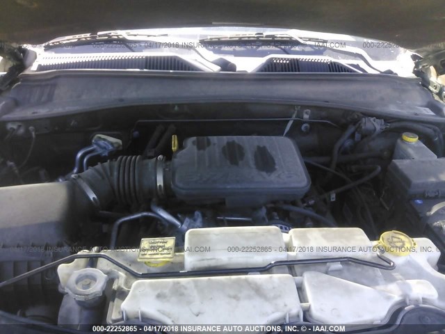 1J8GP28KX8W106792 - 2008 JEEP LIBERTY SPORT მწვანე ფოტო 10