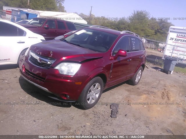 3GSCL53778S685262 - 2008 SATURN VUE XR BURGUNDY photo 2