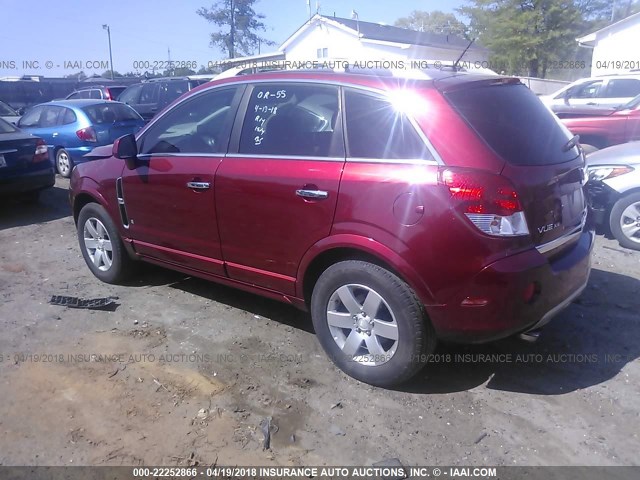 3GSCL53778S685262 - 2008 SATURN VUE XR BURGUNDY photo 3