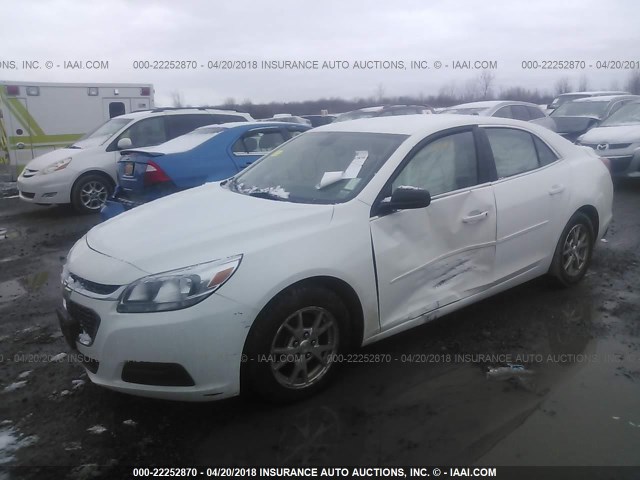 1G11A5SL3EF232045 - 2014 CHEVROLET MALIBU LS თეთრი ფოტო 2