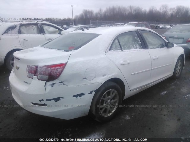 1G11A5SL3EF232045 - 2014 CHEVROLET MALIBU LS თეთრი ფოტო 4