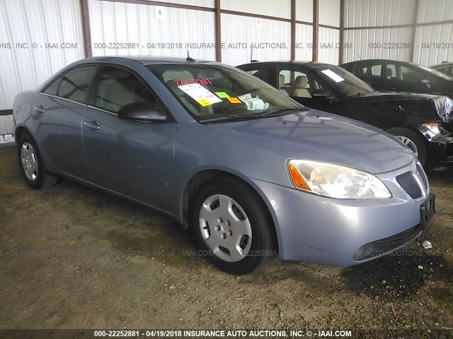 1G2ZF57BX84172314 - 2008 PONTIAC G6 VALUE LEADER/BASE Light Blue photo 1