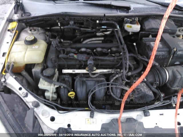 1FAHP34N07W108072 - 2007 FORD FOCUS ZX4/S/SE/SES 银色 照片 10