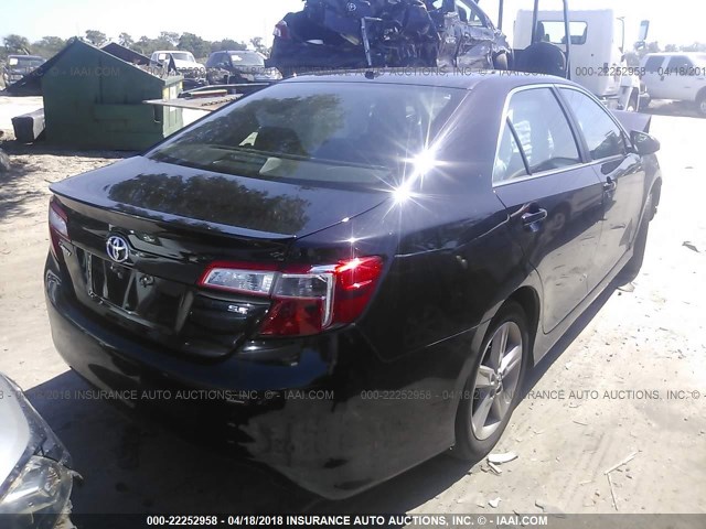 4T1BF1FK7EU329036 - 2014 TOYOTA CAMRY L/SE/LE/XLE 黑色 照片 4