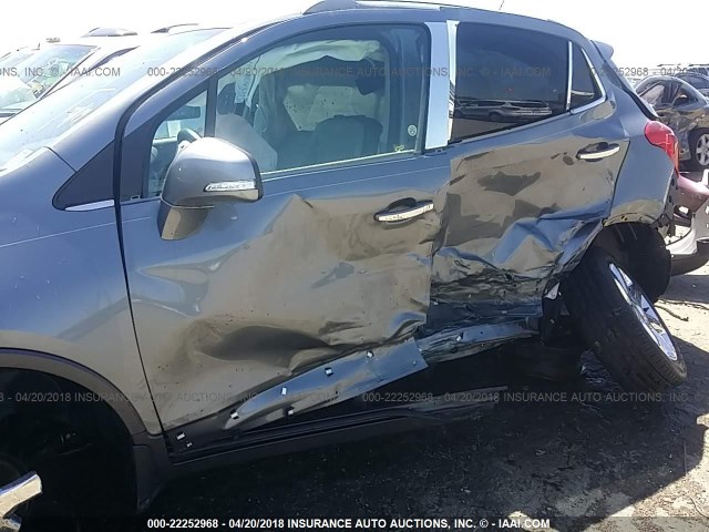 KL4CJDSB5EB599919 - 2014 BUICK ENCORE PREMIUM Gris foto 6