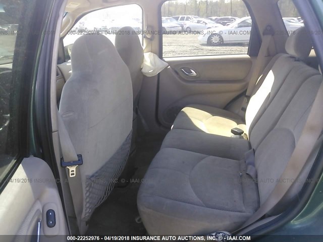 4F2CU08181KM63699 - 2001 MAZDA TRIBUTE LX/ES 绿色 照片 8