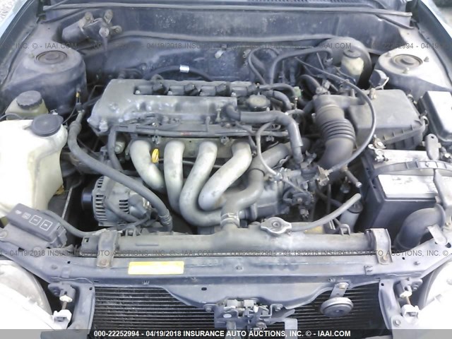 2T1BR12E7YC286332 - 2000 TOYOTA COROLLA VE/CE/LE GREEN photo 10