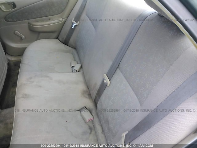 2T1BR12E7YC286332 - 2000 TOYOTA COROLLA VE/CE/LE 绿色 照片 8