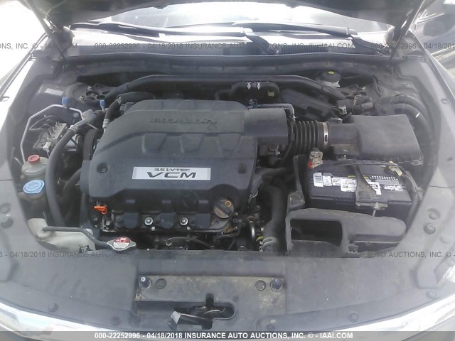 5J6TF1H50CL002040 - 2012 HONDA CROSSTOUR EXL შავი ფოტო 10