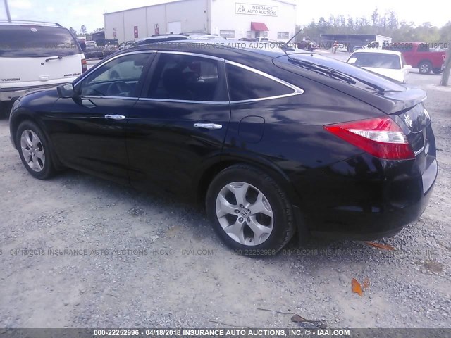 5J6TF1H50CL002040 - 2012 HONDA CROSSTOUR EXL შავი ფოტო 3