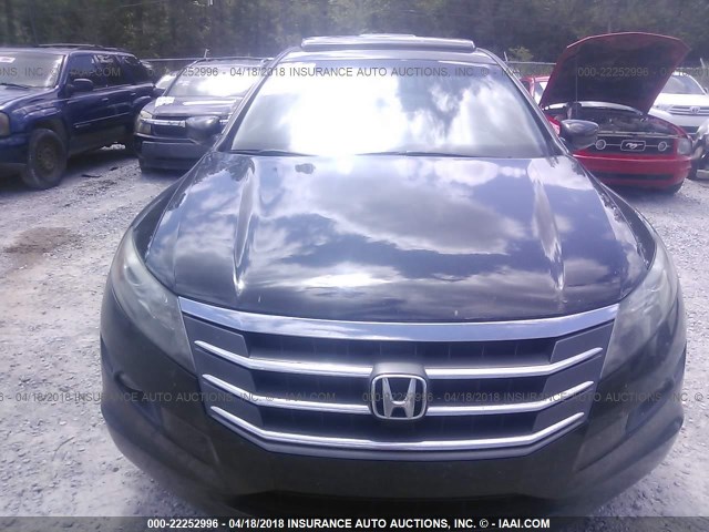 5J6TF1H50CL002040 - 2012 HONDA CROSSTOUR EXL შავი ფოტო 6