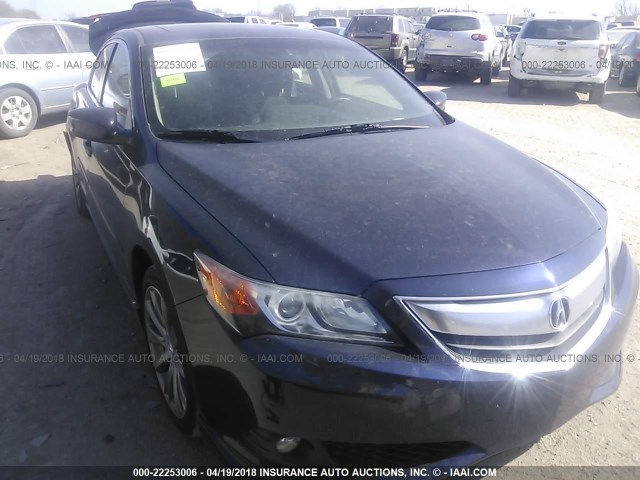 19VDE1F30DE017901 - 2013 ACURA ILX 20 BLUE photo 1