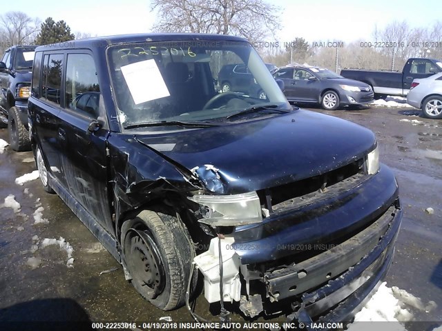 JTLKT324364074780 - 2006 TOYOTA SCION XB Dark Blue photo 1