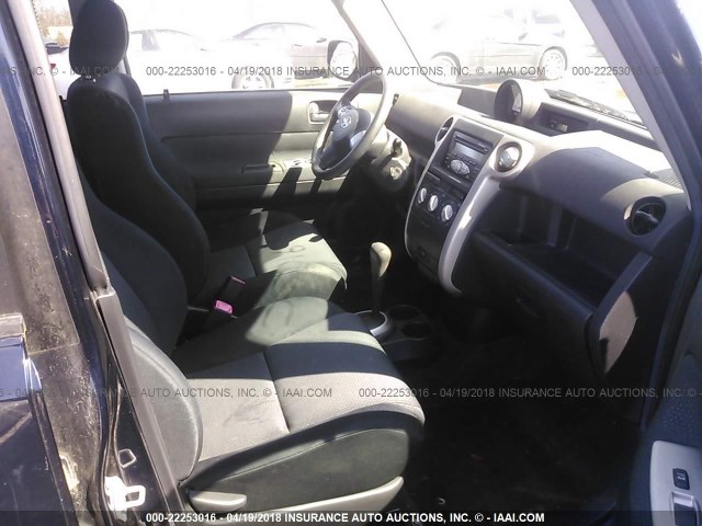 JTLKT324364074780 - 2006 TOYOTA SCION XB Dark Blue photo 5