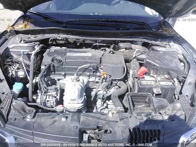 1HGCR2F55FA090798 - 2015 HONDA ACCORD SPORT 灰色 照片 10