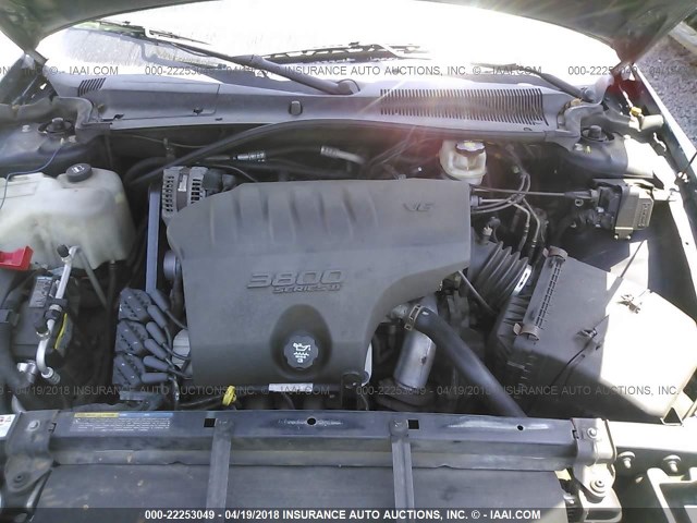 1G2HX52K34U204899 - 2004 PONTIAC BONNEVILLE SE BLUE photo 10