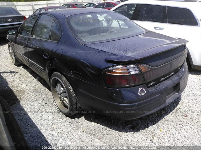 1G2HX52K34U204899 - 2004 PONTIAC BONNEVILLE SE BLUE photo 3