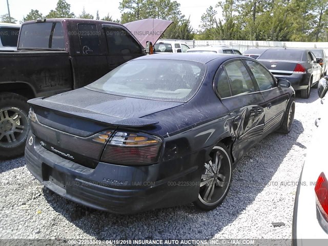 1G2HX52K34U204899 - 2004 PONTIAC BONNEVILLE SE BLUE photo 6