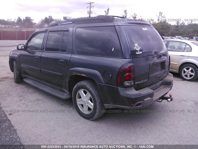 1GNET16S736130359 - 2003 CHEVROLET TRAILBLAZER EXT GRAY photo 3