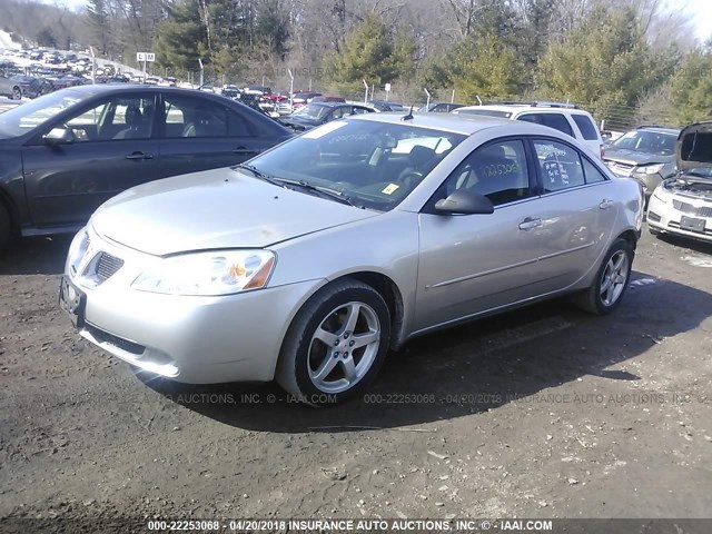 1G2ZG57N184101333 - 2008 PONTIAC G6 SE SILVER photo 2