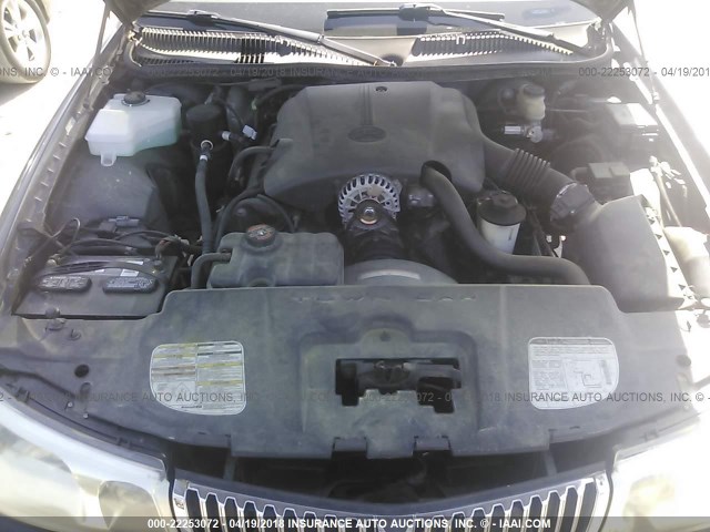 1LNFM81W3WY728188 - 1998 LINCOLN TOWN CAR EXECUTIVE Серый фото 10