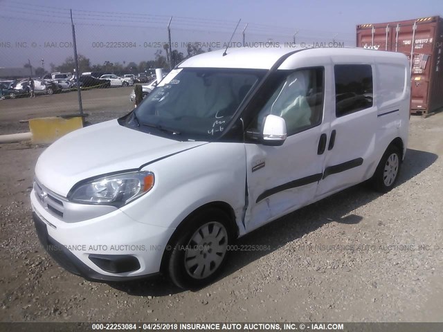 ZFBERFBB2H6H16216 - 2017 RAM PROMASTER CITY SLT Սպիտակ լուսանկար 2