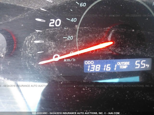 4T1BE46K48U232434 - 2008 TOYOTA CAMRY CE/LE/XLE/SE BLACK photo 7