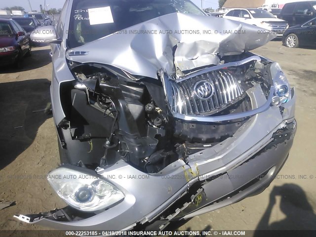 5GALRBED9AJ102713 - 2010 BUICK ENCLAVE CXL 银色 照片 6