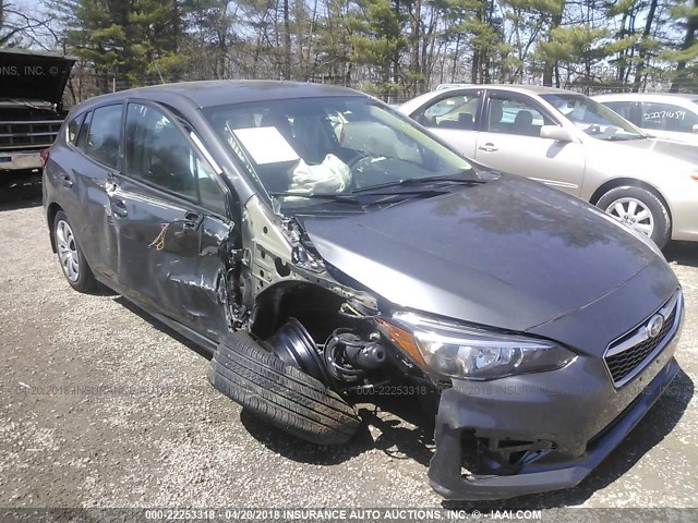 4S3GTAA60J3732949 - 2018 SUBARU IMPREZA GRAY photo 6