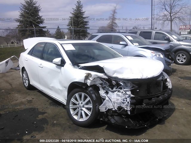 4T1BF1FK8DU688393 - 2013 TOYOTA CAMRY L/SE/LE/XLE WHITE photo 1