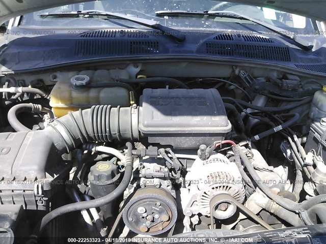 1J4GL48KX3W615766 - 2003 JEEP LIBERTY SPORT/FREEDOM ვერცხლისფერი ფოტო 10