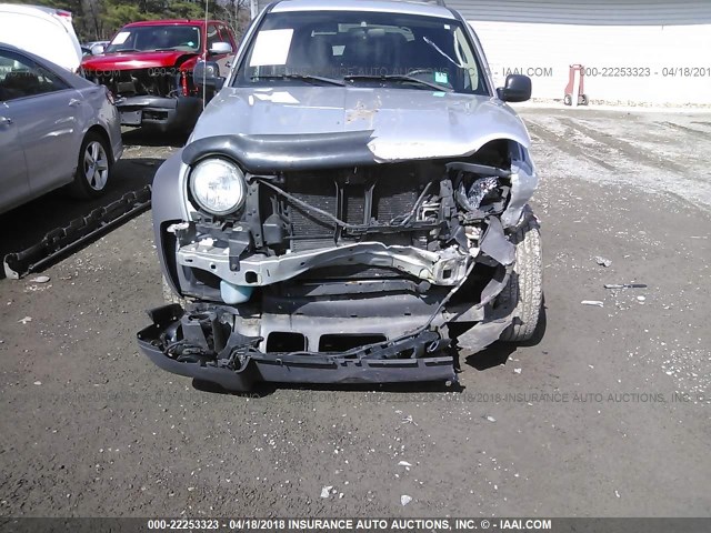 1J4GL48KX3W615766 - 2003 JEEP LIBERTY SPORT/FREEDOM ვერცხლისფერი ფოტო 6