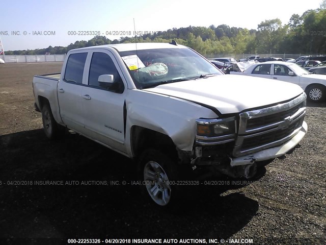 3GCUKREC3FG395749 - 2015 CHEVROLET SILVERADO K1500 LT WHITE photo 1