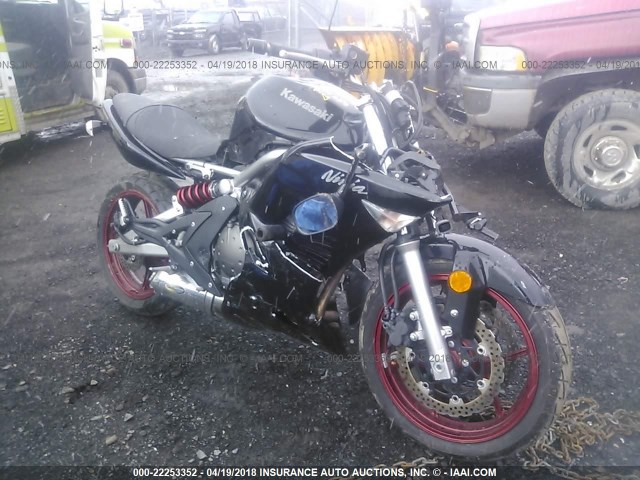 JKAEXEA1X8A043413 - 2008 KAWASAKI EX650 A Qara foto 1